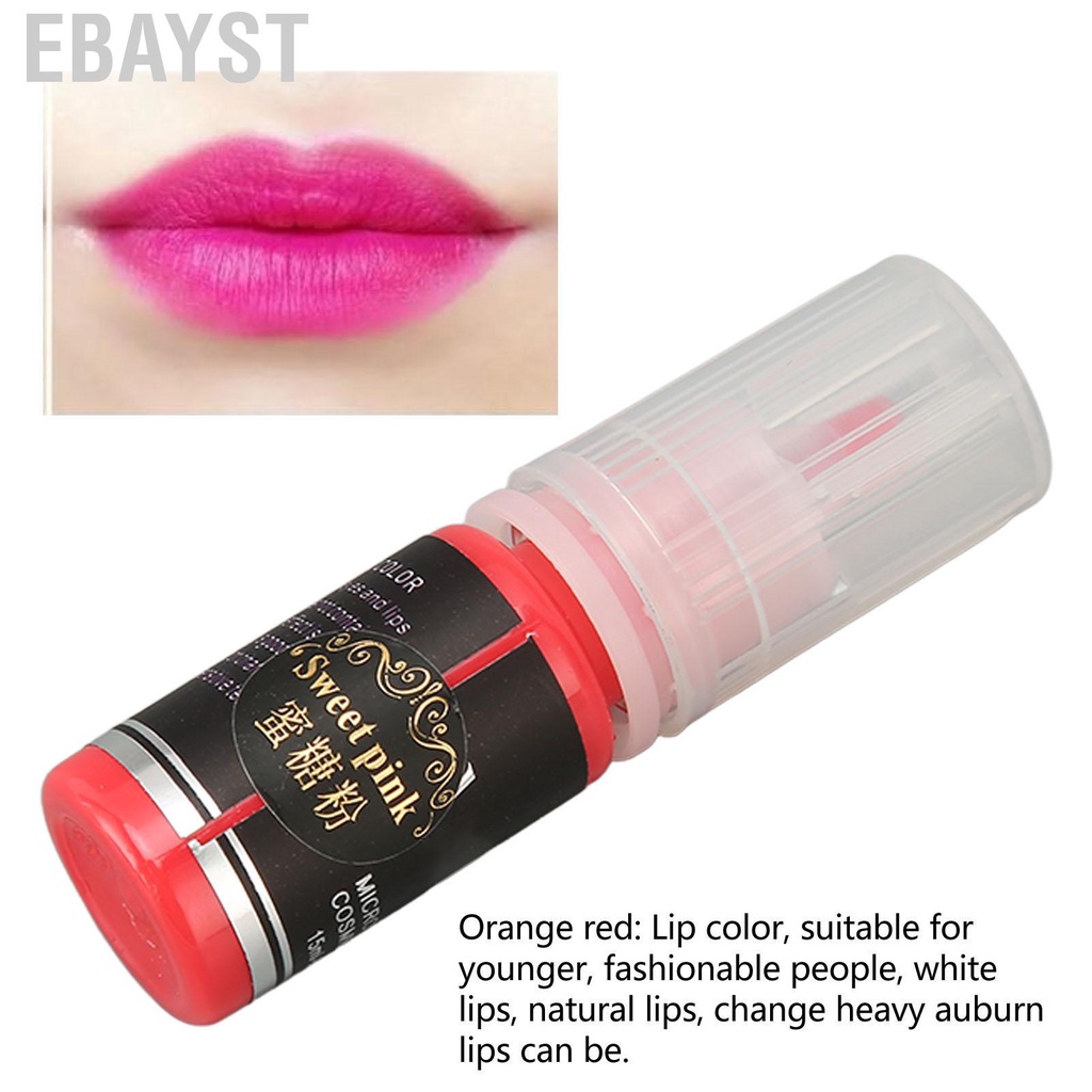 Mực xăm môi lông mày màu sắc có độ bão hòa cao lâu trôi chuyên nghiệp đảm bảo vệ sinh 15ml