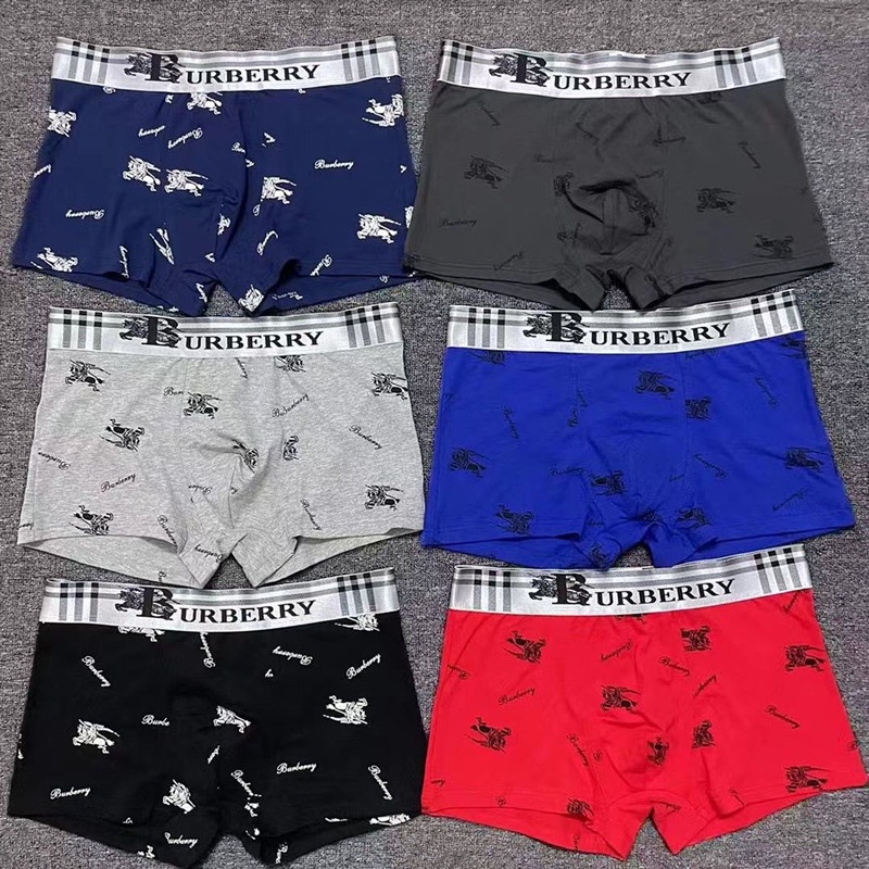 Quần Lót Boxer Cotton Thoáng Khí Thoải Mái Cho Nam