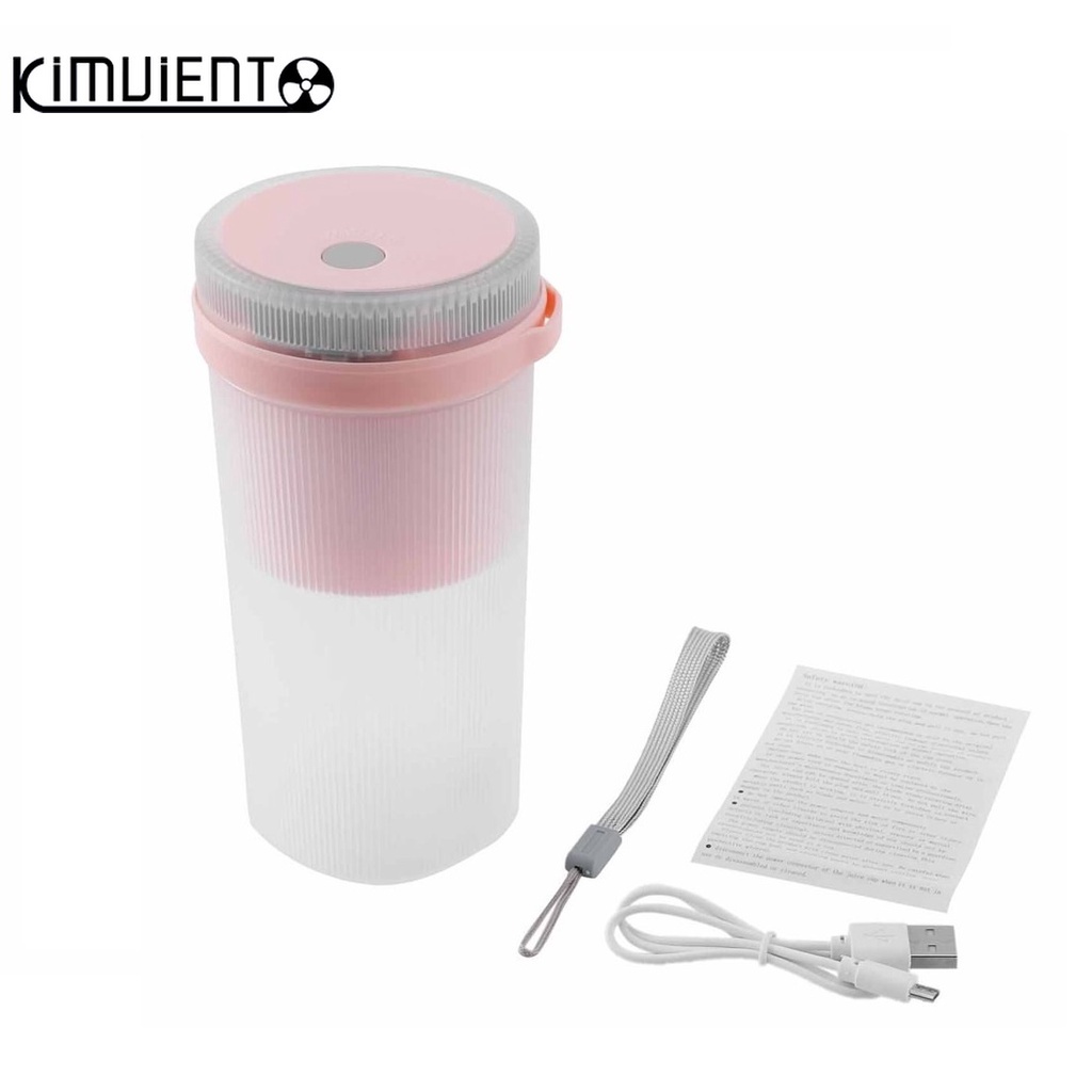 Máy Xay Sinh Tố Mini Cầm Tay Sạc Usb Tiện Dụng