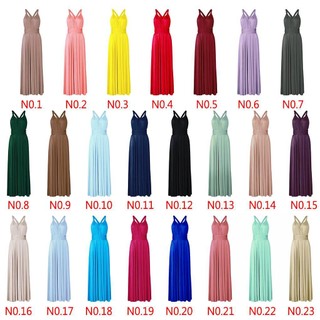 Đầm Maxi Nhiều Cách Mặc Cho Phù Dâu