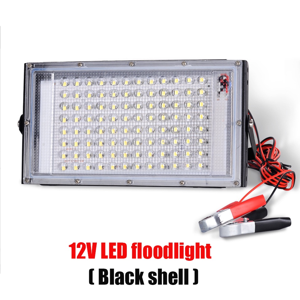 Đèn Led Chiếu Sáng Ngoài Trời 50W DC12V IP65 Chống Nước