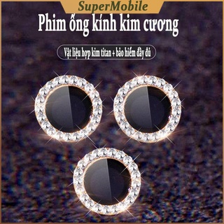 Nắp dán đính đá bảo vệ ống kính camera diamond (1 MẢNH KHÔNG PHẢI 1 BỘ)