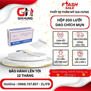 Kim chích mụn hộp 200 chiếc lancets
