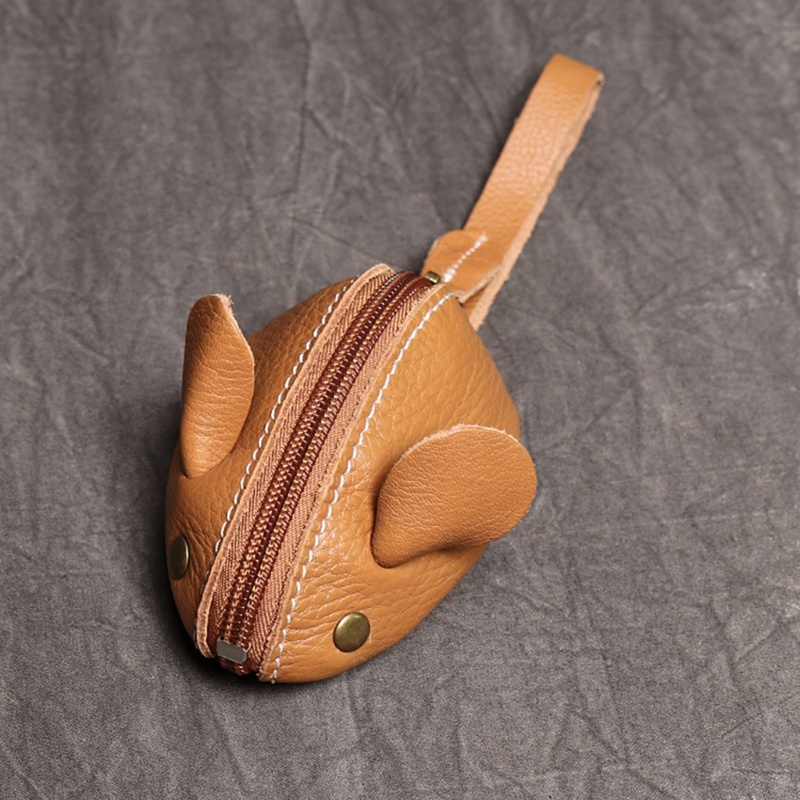 Ví Đựng Tai Nghe / Tiền Xu Có Khóa Kéo Họa Tiết Chuột Hoạt Hình