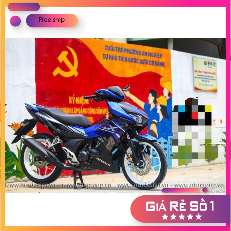 FREE SHIP + QUÀ TẶNG Tem rời xe WINNER X XANH