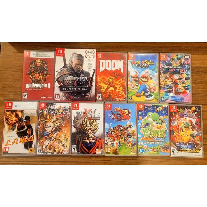 Nintendo Switch used games
