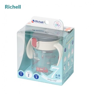 Cốc ống hút Richell T.L.I 200ml