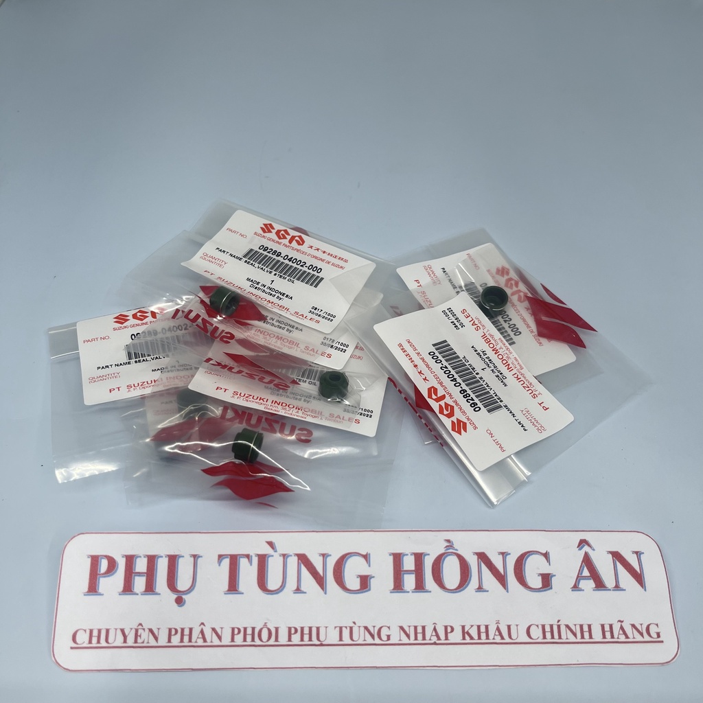 Phốt xupap Satria, Raider, GSX, Bandit nhập khẩu chính hãng Suzuki Indonesia - PT HỒNG ÂN