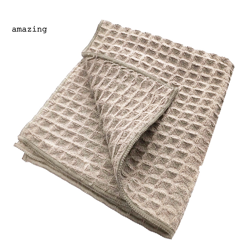 Khăn Lau Đánh Bóng Xe Hơi Hình Vuông Bằng Sợi Microfiber