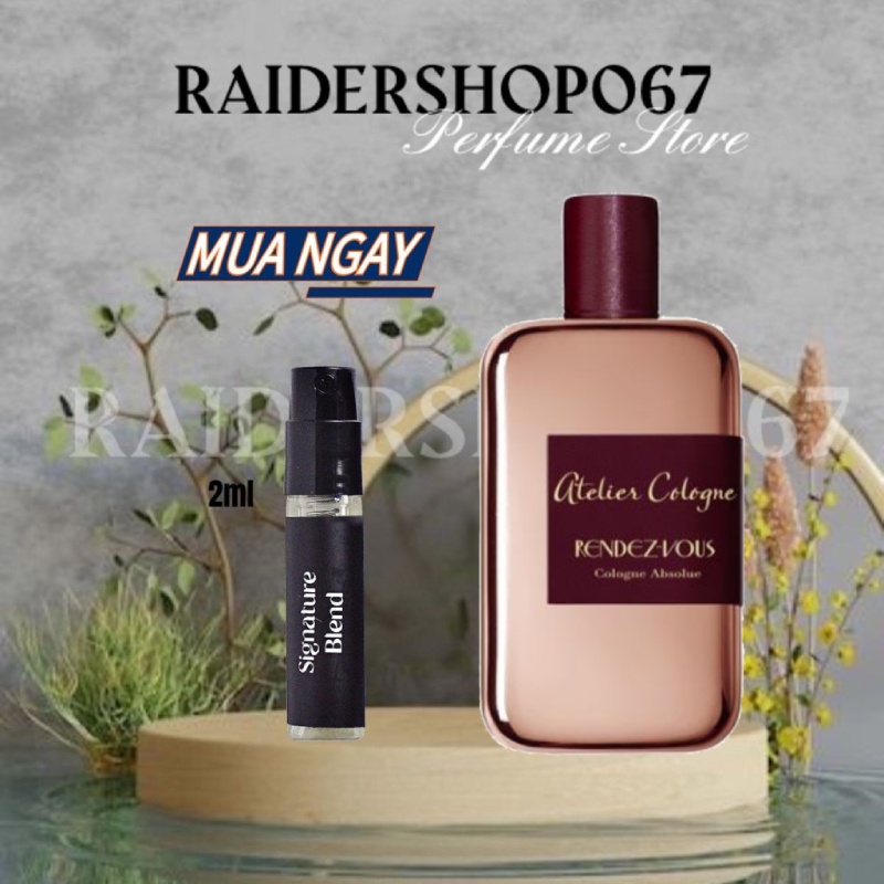 Nước hoa Atelier Cologne RendezVous - 10ML ®️
