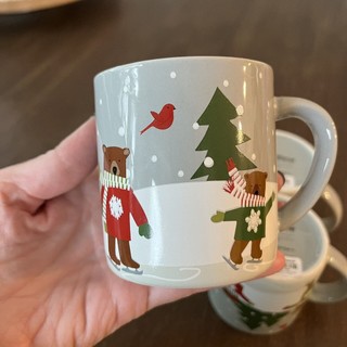 Cốc sứ uống trà, cà phê in hình giáng sinh, Merry Christmas đáng yêu