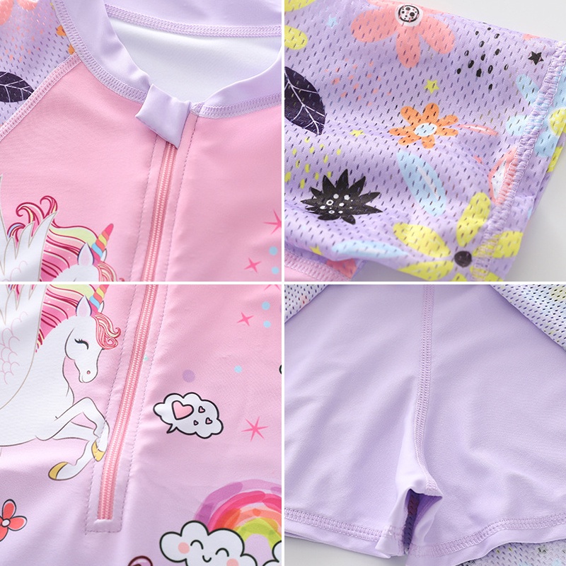 Mới Đồ Bơi Một Mảnh Kiểu Công Chúa Dễ Thương Cho Bé Gái