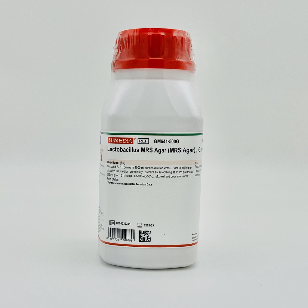 Môi trường Lactobacillus MRS Broth/Agar