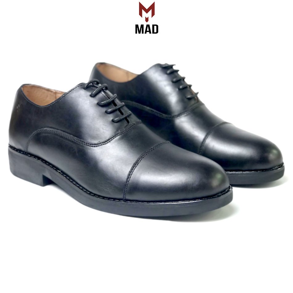  Giày tây công sở nam oxford captoe 2.0 MAD da bò nappa cao cấp thời trang vintager