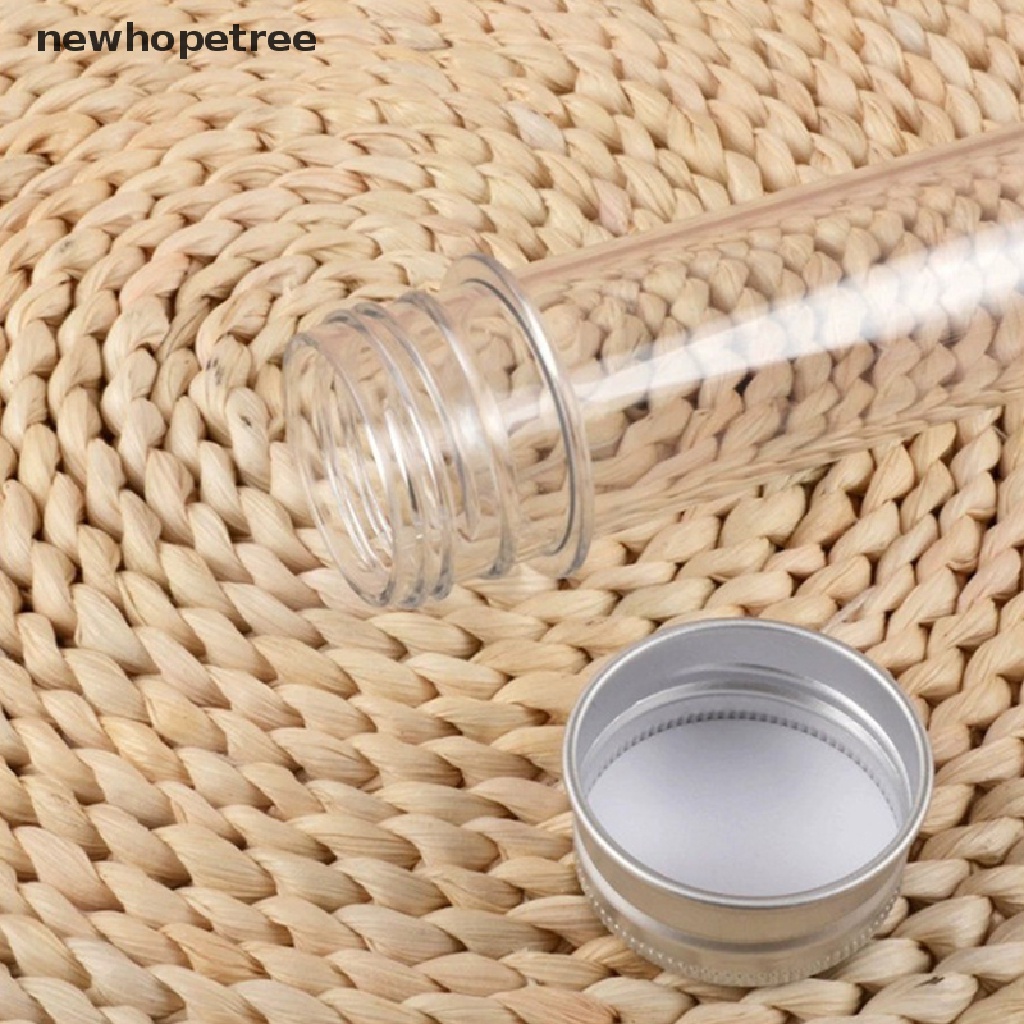 Bộ 10 Lọ Nhựa Trong Suốt 30ml Đựng Kẹo Có Nắp Vặn Tiện Dụng