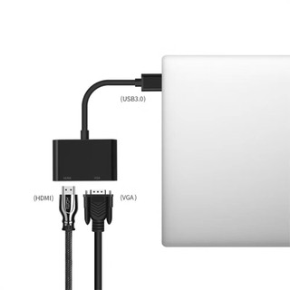 Cáp Chuyển USB 3.0 ra HDMI Và VGA