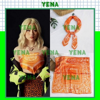 Khăn Lụa Quàng Cổ Nữ Turban Bandana Vuông 70x70 cm K70001