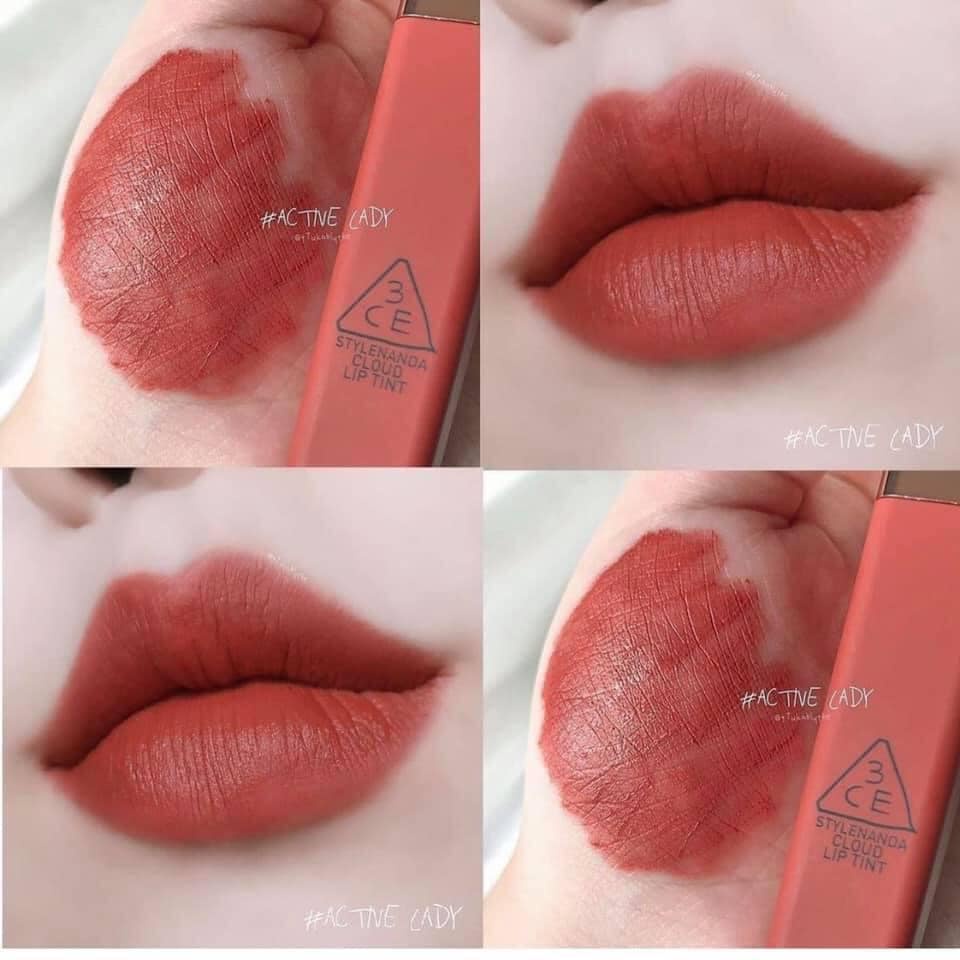 Son kem lì 3CE Velvet Lip Tint