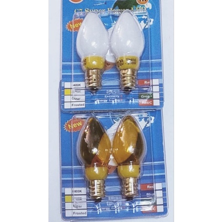Bóng led cà na màu. 2 cái