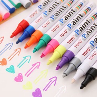 Bút sơn chữ chống nước viết trên mọi chất liệu cứng