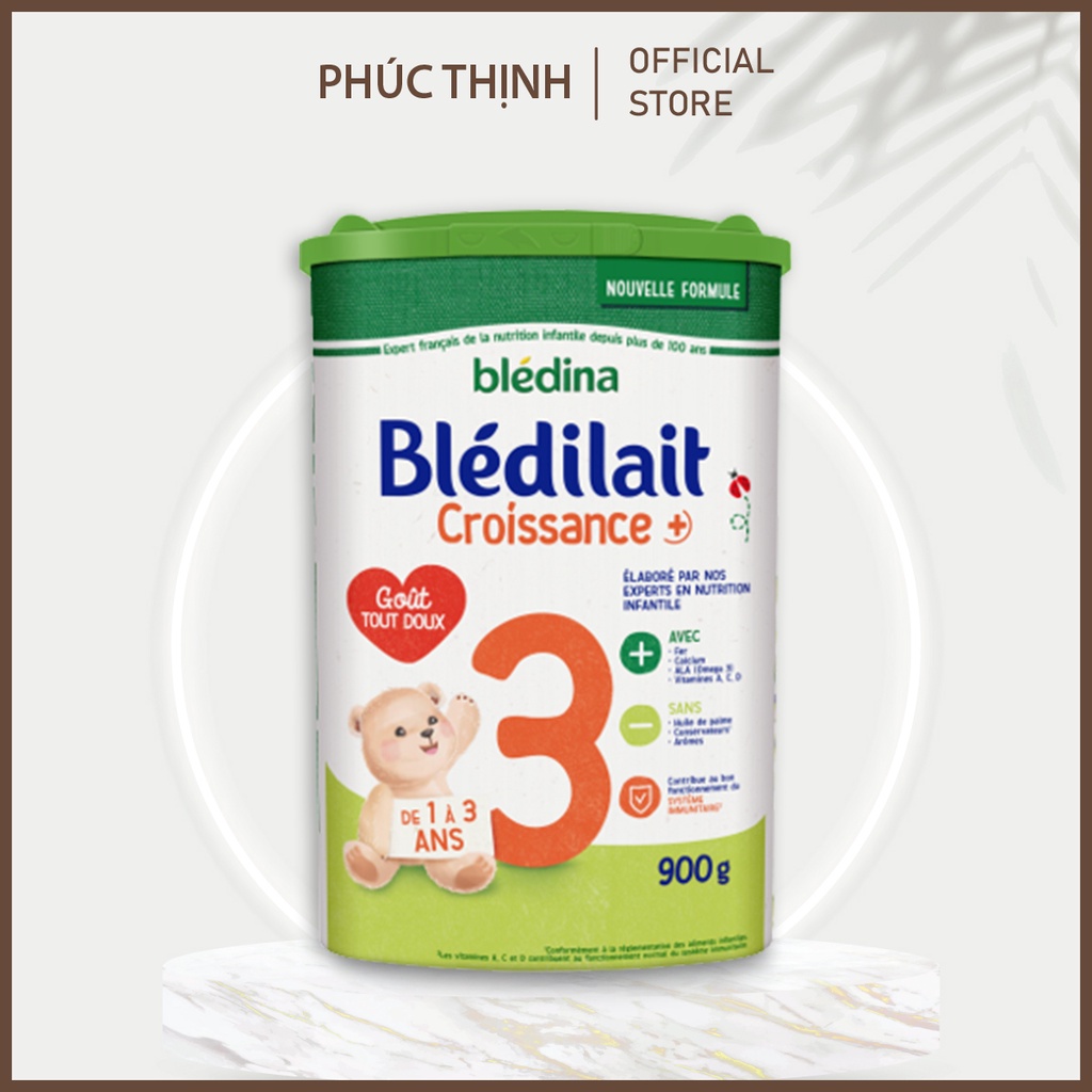 Sữa Bột Bledilait Bledina Pháp Đủ Số 1 2 3 Cho Bé (Date 2023)