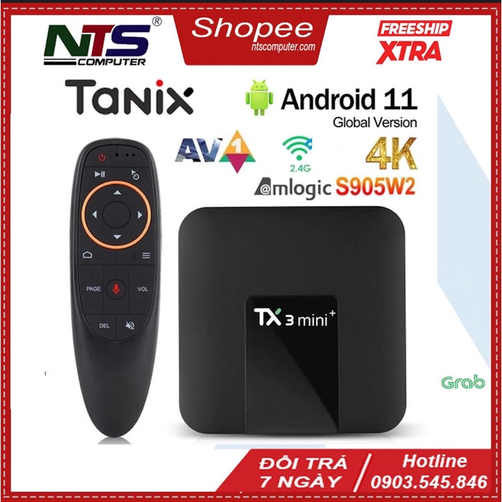 Android TV Box TX3 Mini Plus, New 2022, S905W2, AndroidTV 11.0