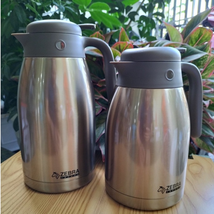 Bình giữ nhiệt Inox Smart IV 2L Zebra có quai và vòi rót - 112943 - LOẠI MỚI 2 màu