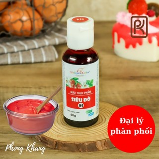 Màu thực phẩm làm bánh Unicorn siêu đỏ 60gr