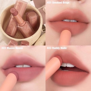 [Màu 01-23] Son thỏi lì Romand Zero Matte Lipstick Muteral Nude