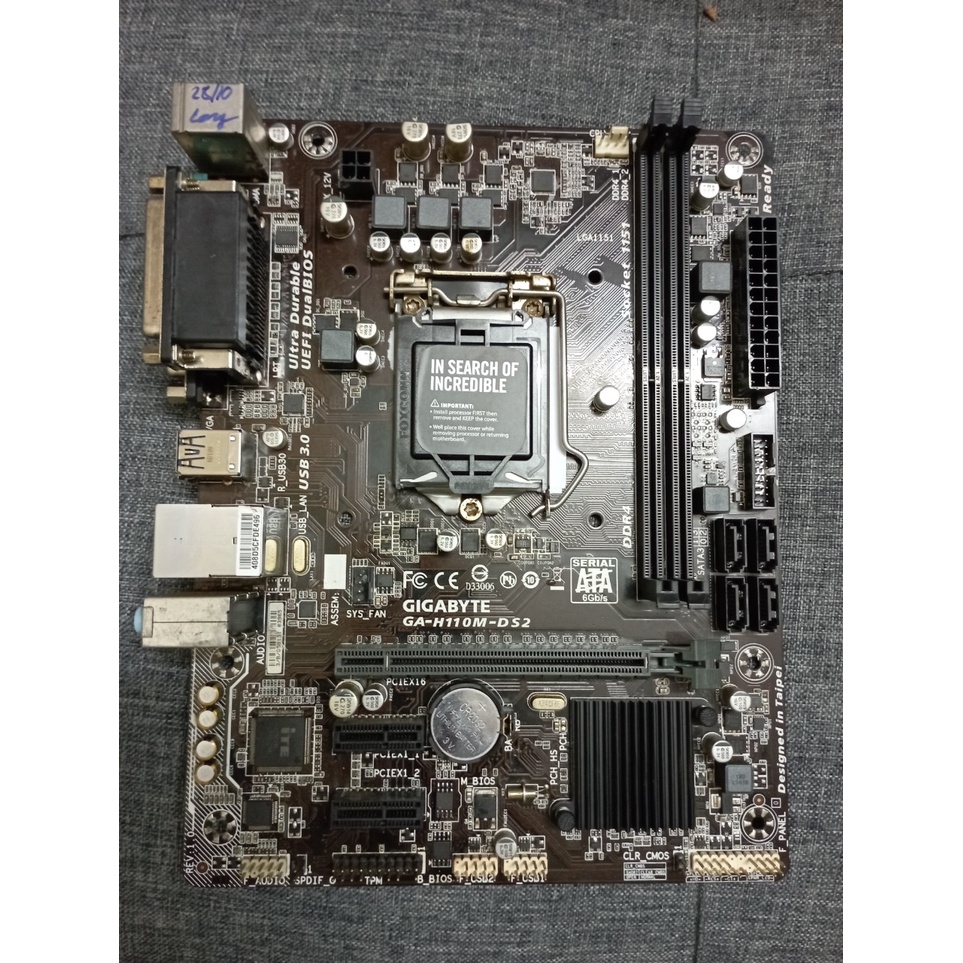 Main GIGABYTE GA-H110M-DS2