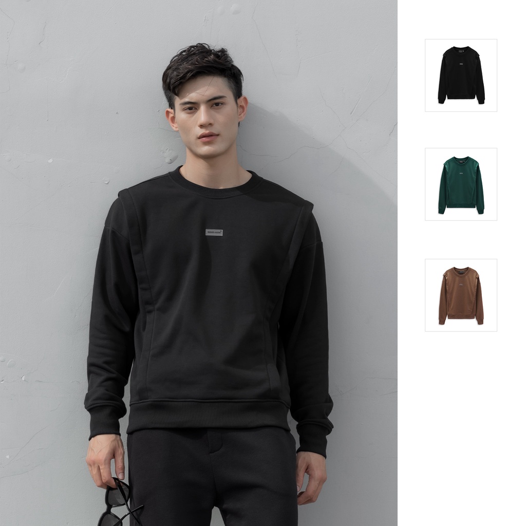 Áo Nỉ - Sweater Nam INF BB Essential Over , Chất Nỉ Chân Cua Dày Dặn, AN001554, SOMEHOW