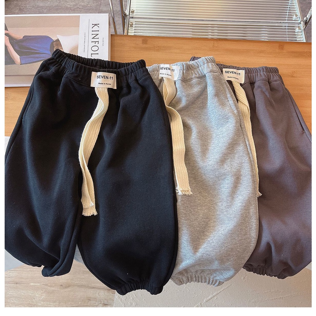 Quần Thể Thao Dáng Rộng Thoải Mái Phong Cách Thời Trang Hàn Quốc