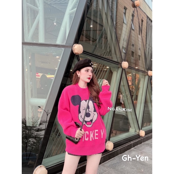 Áo len Mickey !!!