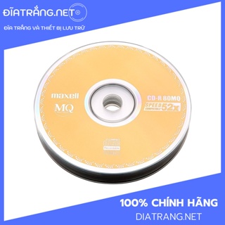 Đĩa trắng CD-R Maxell 700MB xuất xứ China và Đài Loan (SL: 1 cái)