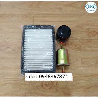 Combo lọc xe ô tô Sym T880 (lọc gió, lọc dầu, lọc xăng)