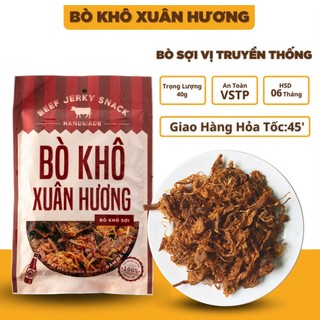 Bò Khô Sợi XUÂN HƯƠNG vị truyền thống thơm ngon 40g