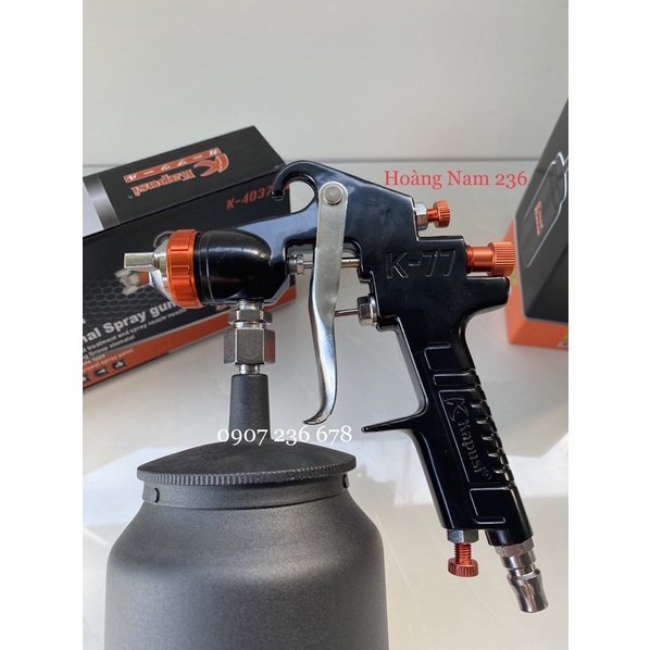 Súng phun sơn Kapusi K77 , súng phun sơn cầm tay mini