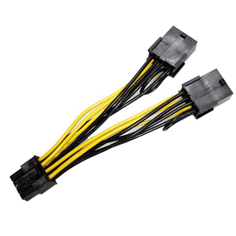 Dây Cáp Nguồn 18AWG 8Pin Sang 8Pin  Cho Tesla K80 M40 M60 P40 P100, 20CM