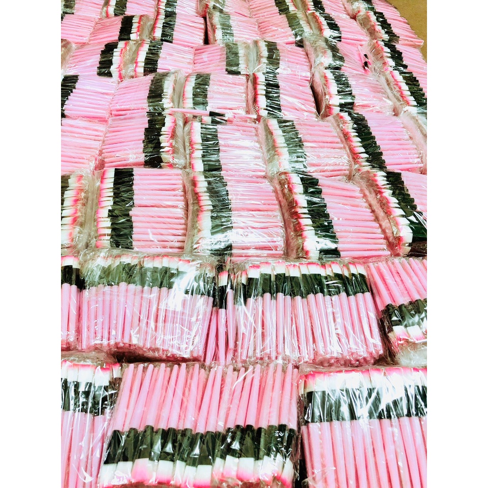 (Giá buôn - sỉ) 1000 cọ trộn mặt nạ, cọ đắp mặt, cọ quét mask cán hồng, cán trắng hàng cao cấp