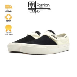 GIÀY VANS FOG SLIPON MÀU ĐEN TRẮNG,GIÀY VANS FEAR OF GOF FOG SLIP ON TRẮNG ĐEN MỚI NHẤT 2022