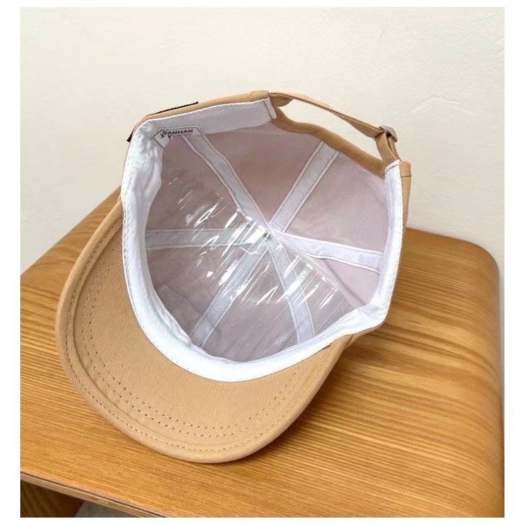 Mũ lưỡi trai THE CAPAL bằng cotton có 5 màu thời trang