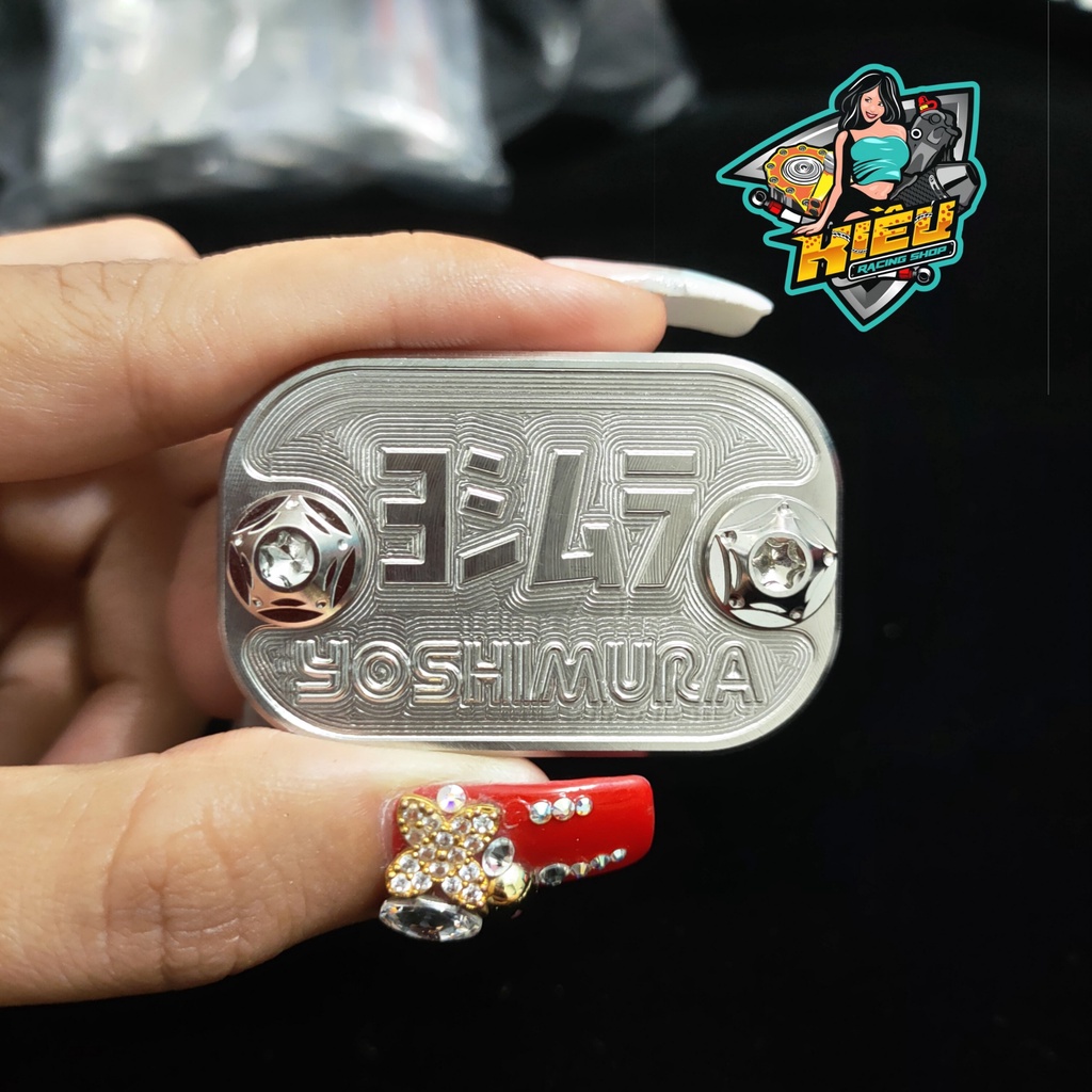 Nắp Dầu Inox304 Tặng Kèm Ốc Salaya Gắn Cho Mọi Loại Xe Yamaha - Honda