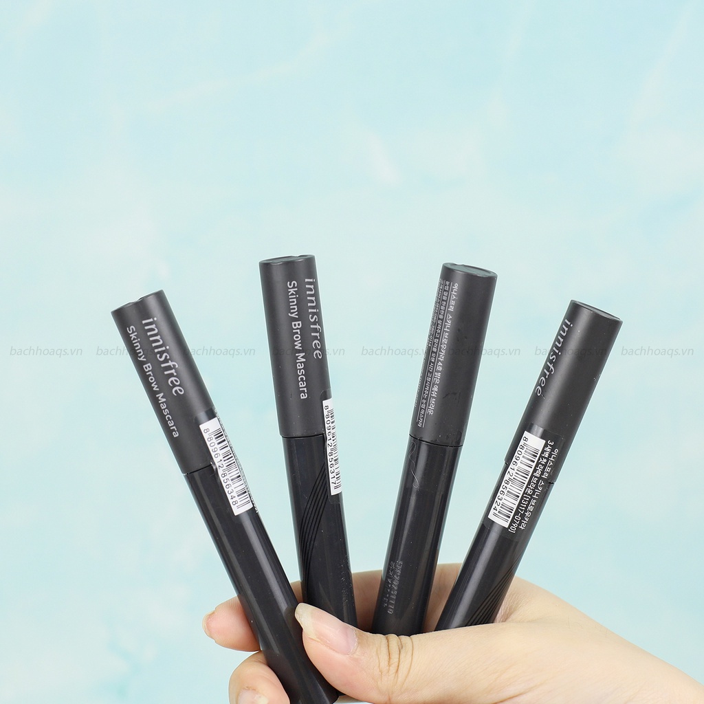 [Mẫu Mới] Mascara Chân Mày Innisfree Skinny EyeBrow Màu Nâu Đen No.02