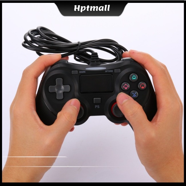 SONY Tay Cầm Chơi Game Có Dây USB Thông Dụng Cho PS4 / PS4 Slim / PS4 Pro / PS3 Kèm Cáp 1.9m