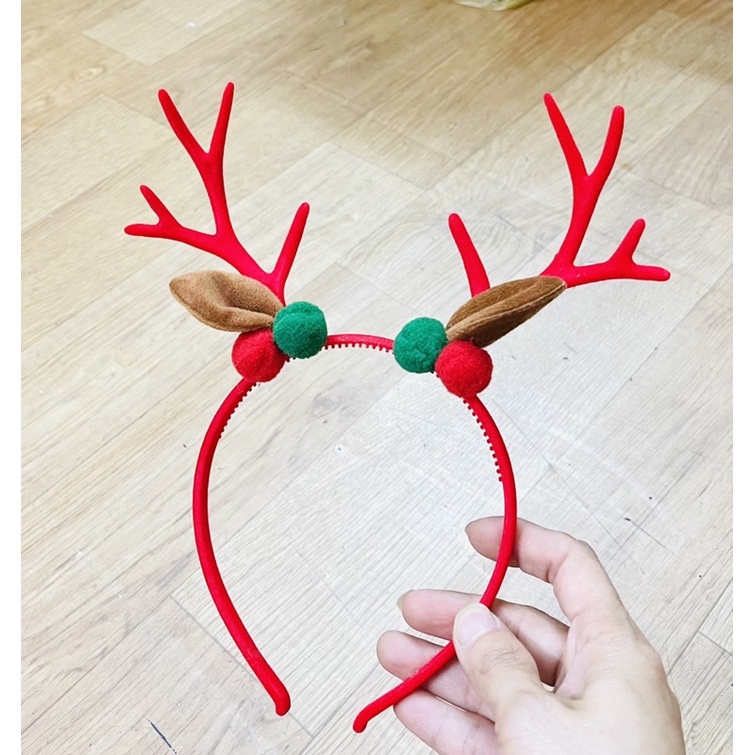 Bờm Noel sừng hươu tuần Lộc chơi giáng sinh