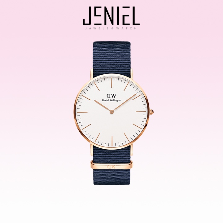 Đồng hồ Nam Daniel Wellington dây vải nato - Classic Bayswate 40mm DW00100275