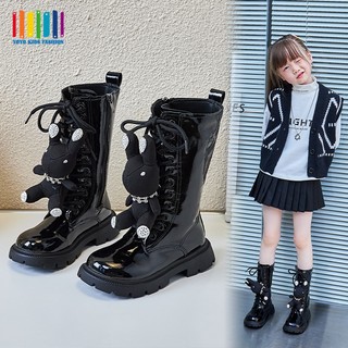 Giày boot cho bé gái giày bốt cao cổ boot trẻ em size 27-37
