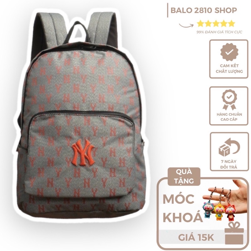 Balo MLB Monogram NY Yankess Basic Backpack 2810 Shop Balo Đi Học Phong Cách Hàn Quốc Chất Liệu Polyester - Hàng VNXK