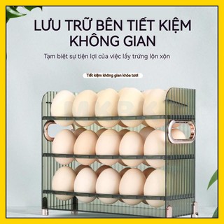 Mkbk ⭐ hộp trứng khay đựng trứng gà hộp để trứng cửa tủ lạnh hộp đựng trứng khay nhựa 3 tầng khay đựng trứng trong tủ lạnh khay bảo quản trứng hộp nhựa nhà bếp tủ lạnh hộp đựng thực phẩm trong tủ lạnh đựng trứng