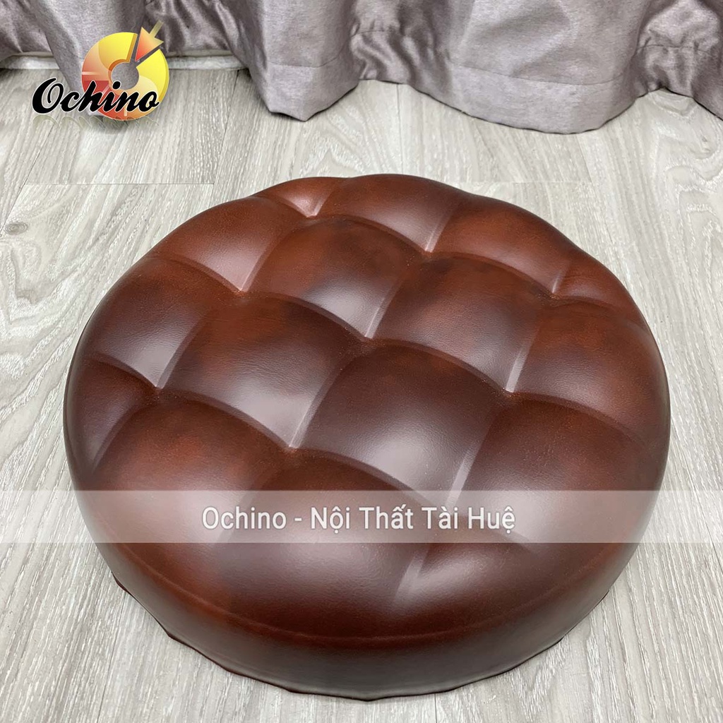 Đệm Ghế Cắt Tóc Cho Thợ Chính Cao Cấp, Mặt Ghế Xoay Spa Cao Cấp Mẫu Mặt Ghế Tròn Múi Dành Cho Phun Săm, Nối Mi Và Gội Đầ